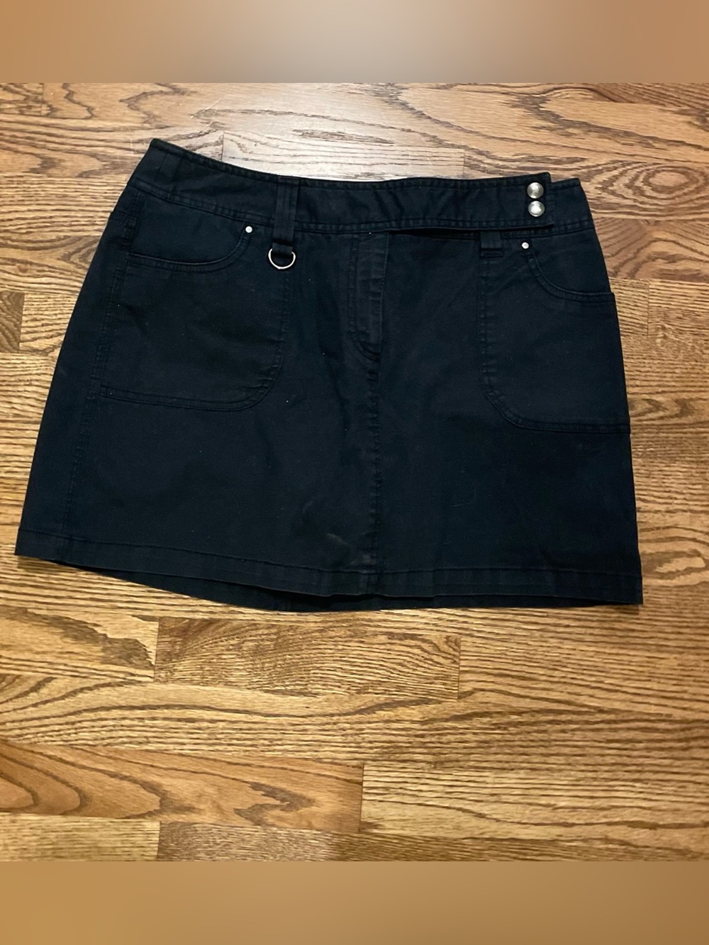 New York & Co Black Skort Short Women's